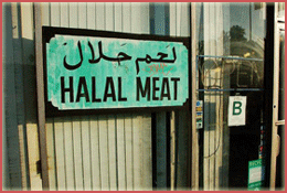 Halal meat